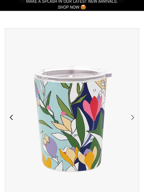 kate spade Other - Kate spade paint by number Floral Insulated Tumbler with Lid - NWT